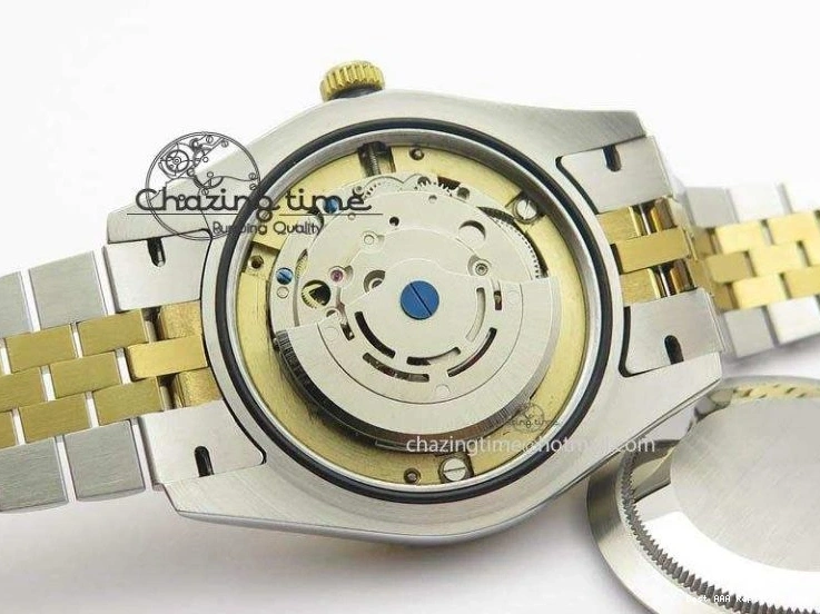 AAA Replica Watches SS A DateJust Version Edition II BP 3606 Bracelet Colorful 41mm Dial YG Jubilee Best Maker On Gray New Roman 0105